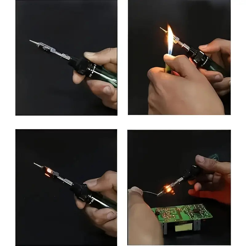 1pc, portable small gas soldering iron