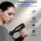 Massage Gun Deep Percussion Massager Muscle Vibration Relaxing Therapy Tissue